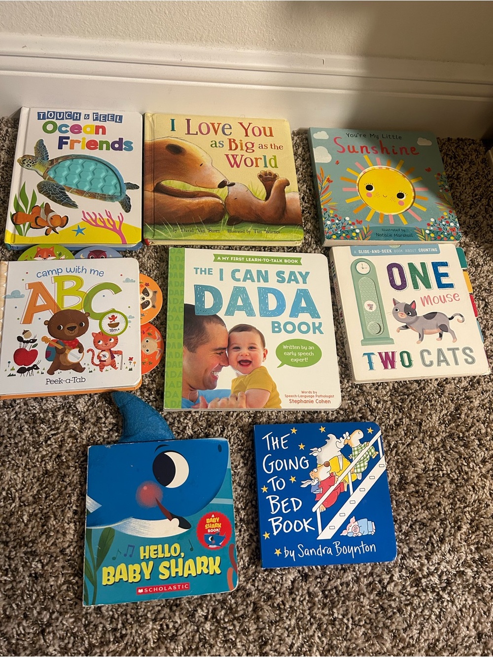 8 Kids Children’s Board Books Bundle Lot